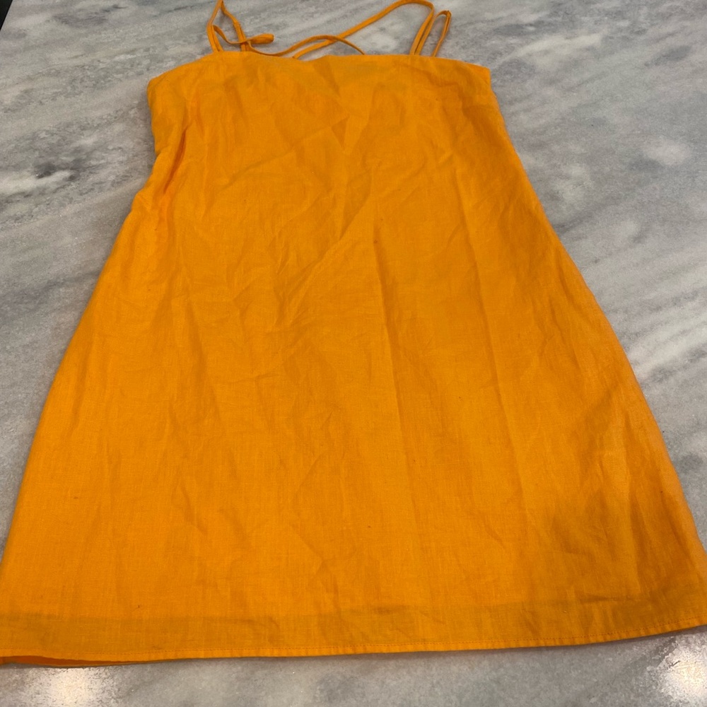 H&M Orange Dress